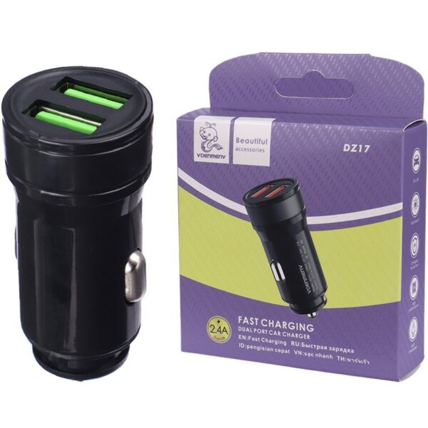 شارژر فندکی 12 وات دنمن DZ17 - Image 3